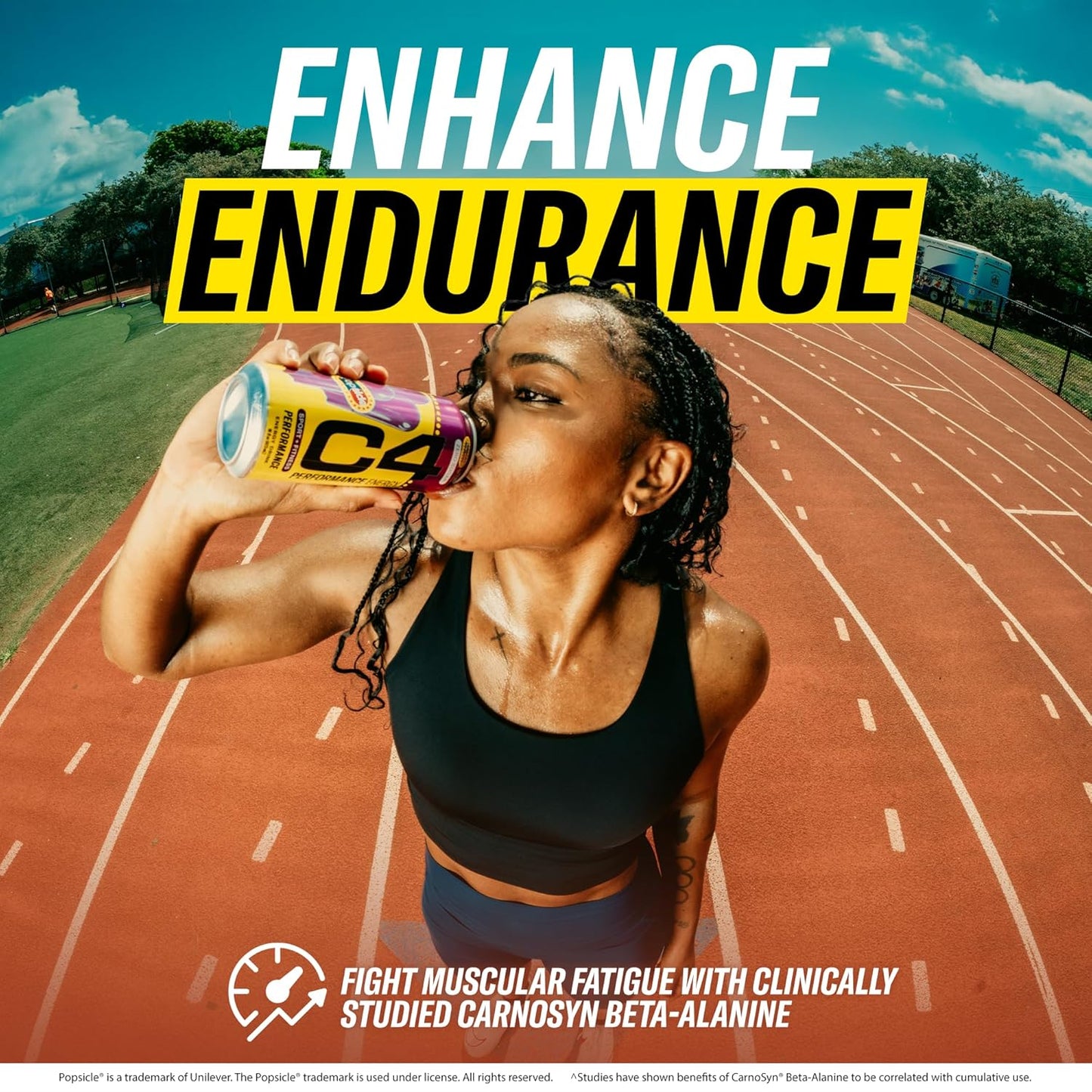 Cellucor C4 Cherry Flavored Energy Drink, Sugar-Free Carbonated Pre-Workout Drink, 16 oz, 12-Bottle Pack